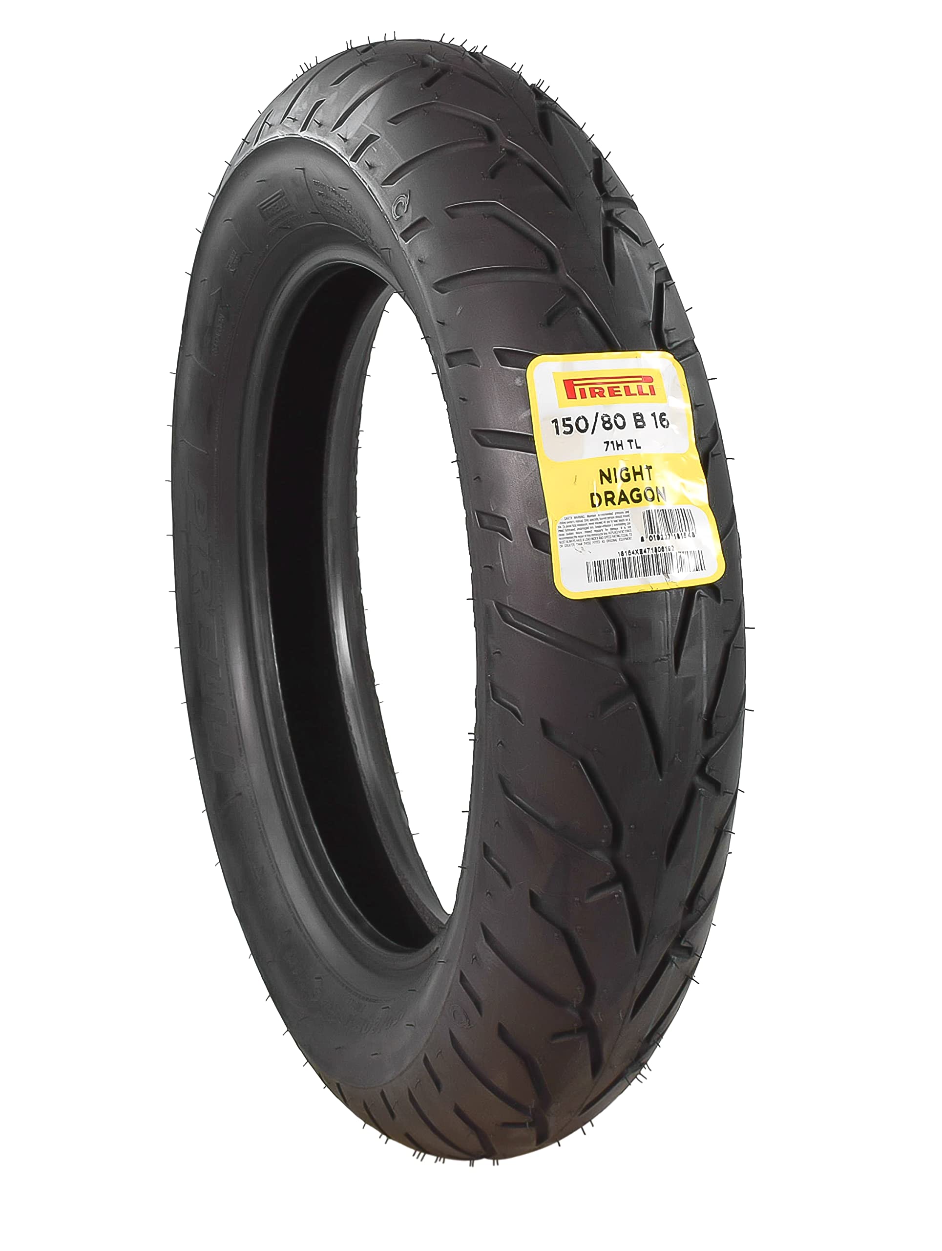 Pirelli N-Dragon 150/80-16 Motorcycle Tire - High Performance Rear Tire for Cruisers & Touring Bikes - Perfect for Long Distance Riding & Highway Cruising