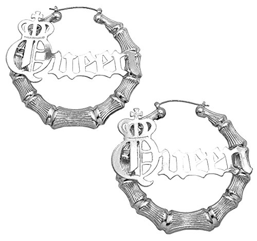 SILVER COLOR HOOP EARRINGS