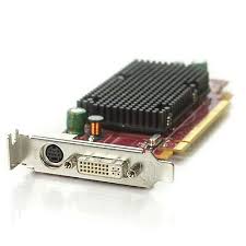 Genuine Dell ATI Radeon HD 2400 PRO 256MB PCI-E Low Profile Video Graphics Card (YP477, XX347) - Perfect for Home Office PCs & Multimedia Workstations