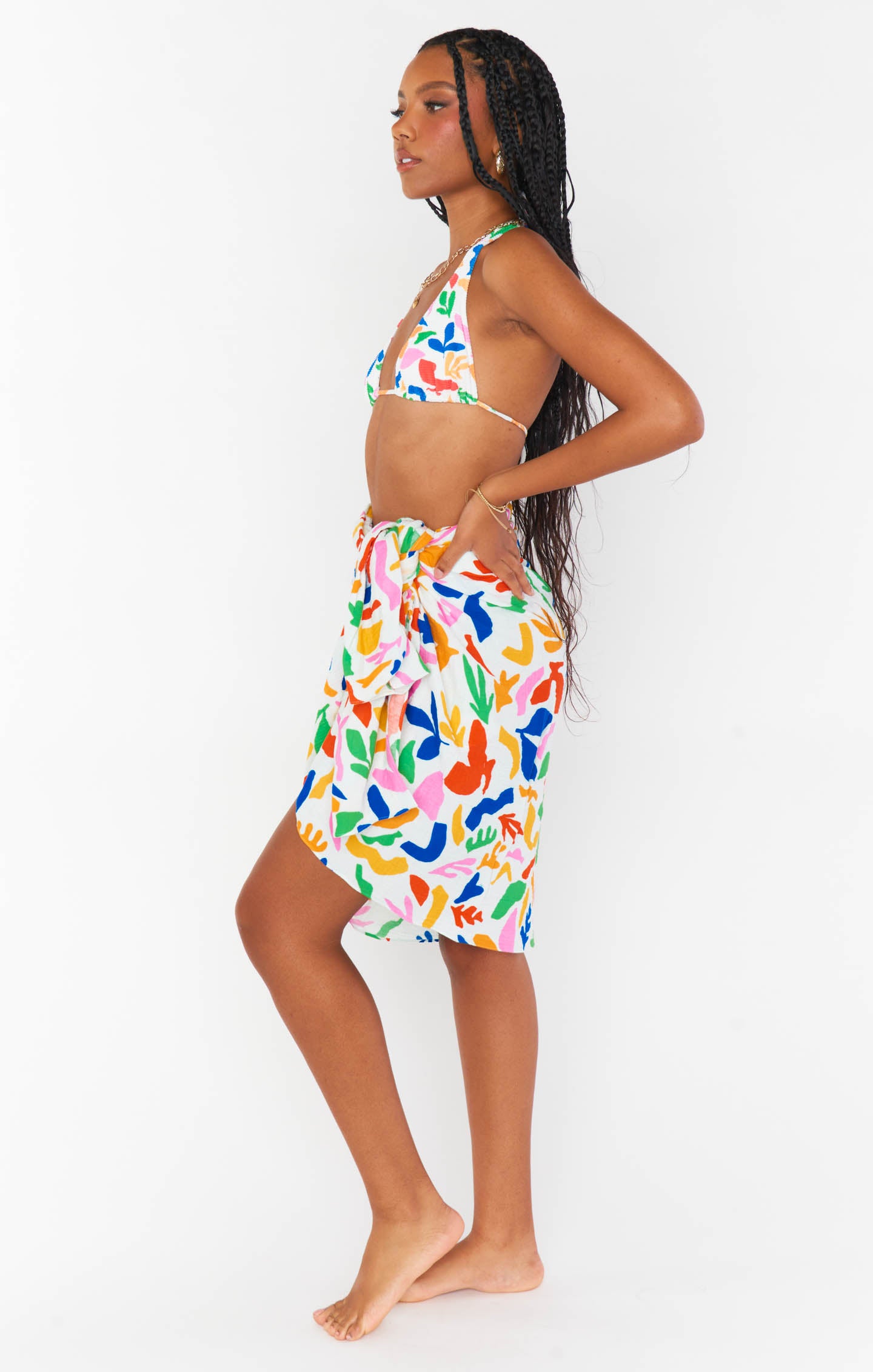 Kiran Sarong - Premium Beach Wrap & Summer Cover-Up for Women | Lightweight & Stylish for Pool, Vacation, and Boho Fashion