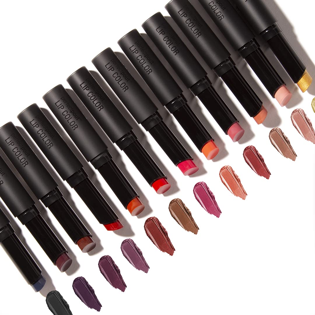 Wet n Wild Perfect Pout Lipstick - Gold Shimmer First Place Winner | Vegan, Gluten-Free & Cruelty-Free Lip Color | Long-Lasting Shimmer Makeup for Parties, Date Nights & Special Occasions