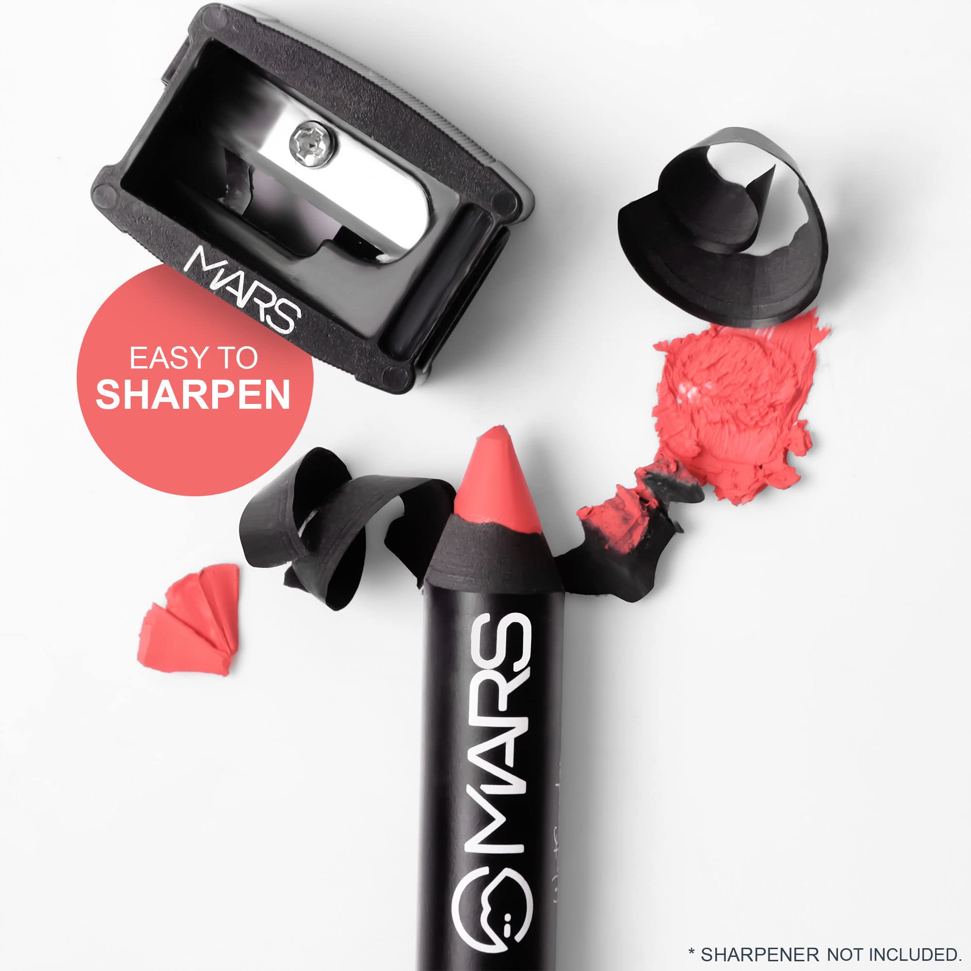 Long Lasting Matte Lip Crayon - 12 Hour Waterproof Lipstick | Non-Smudge, Non-Transfer Formula | Vegan & Cruelty Free (3.5g, Girl Power) | Perfect for Date Night, Office Wear & Special Occasions