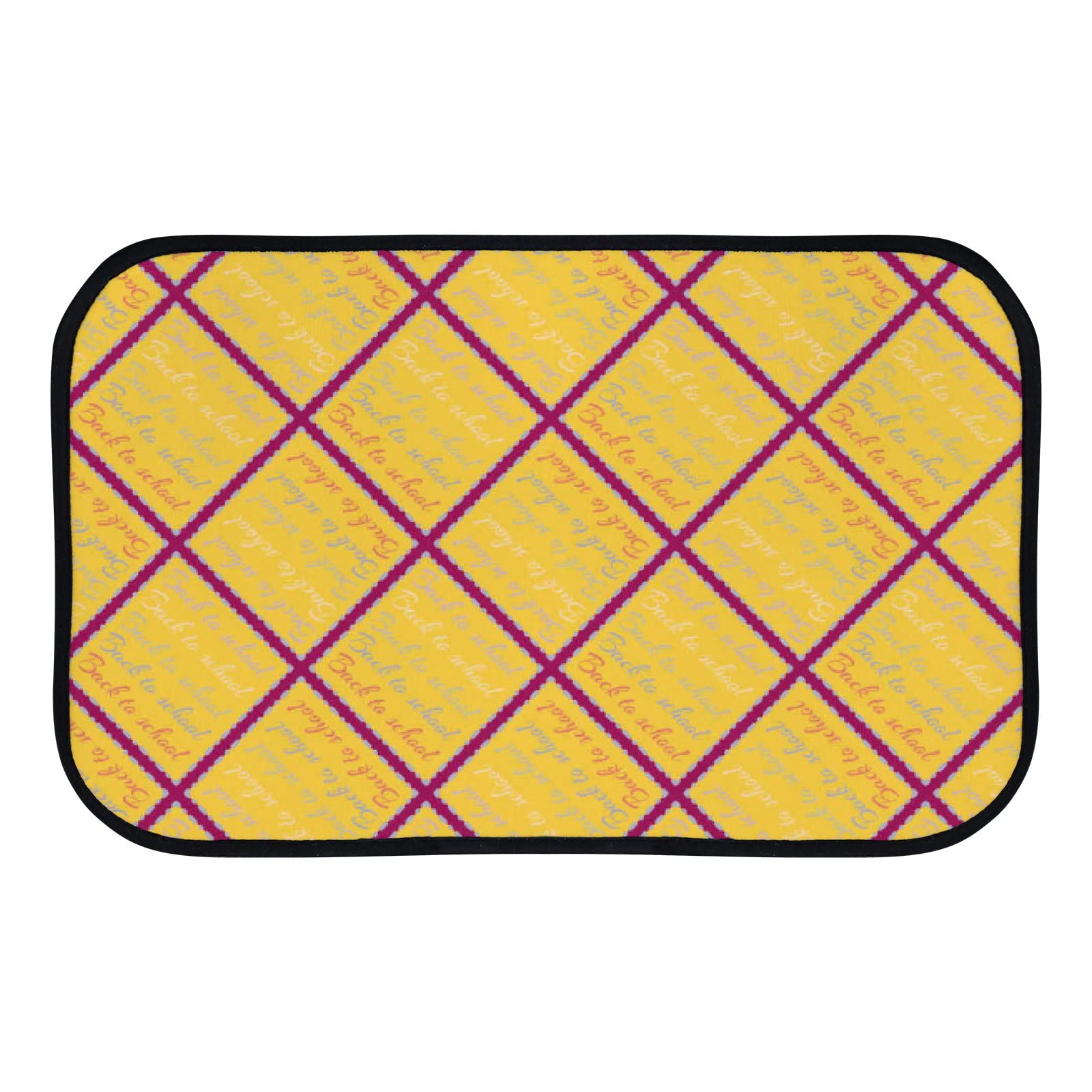 Soft Foam Diamond Lattice Non-Slip Washable Area Rug - 31x20 Inch Indoor/Outdoor Kitchen & Bath Mat - Home Decor for Living Room, Bedroom, Dorm
