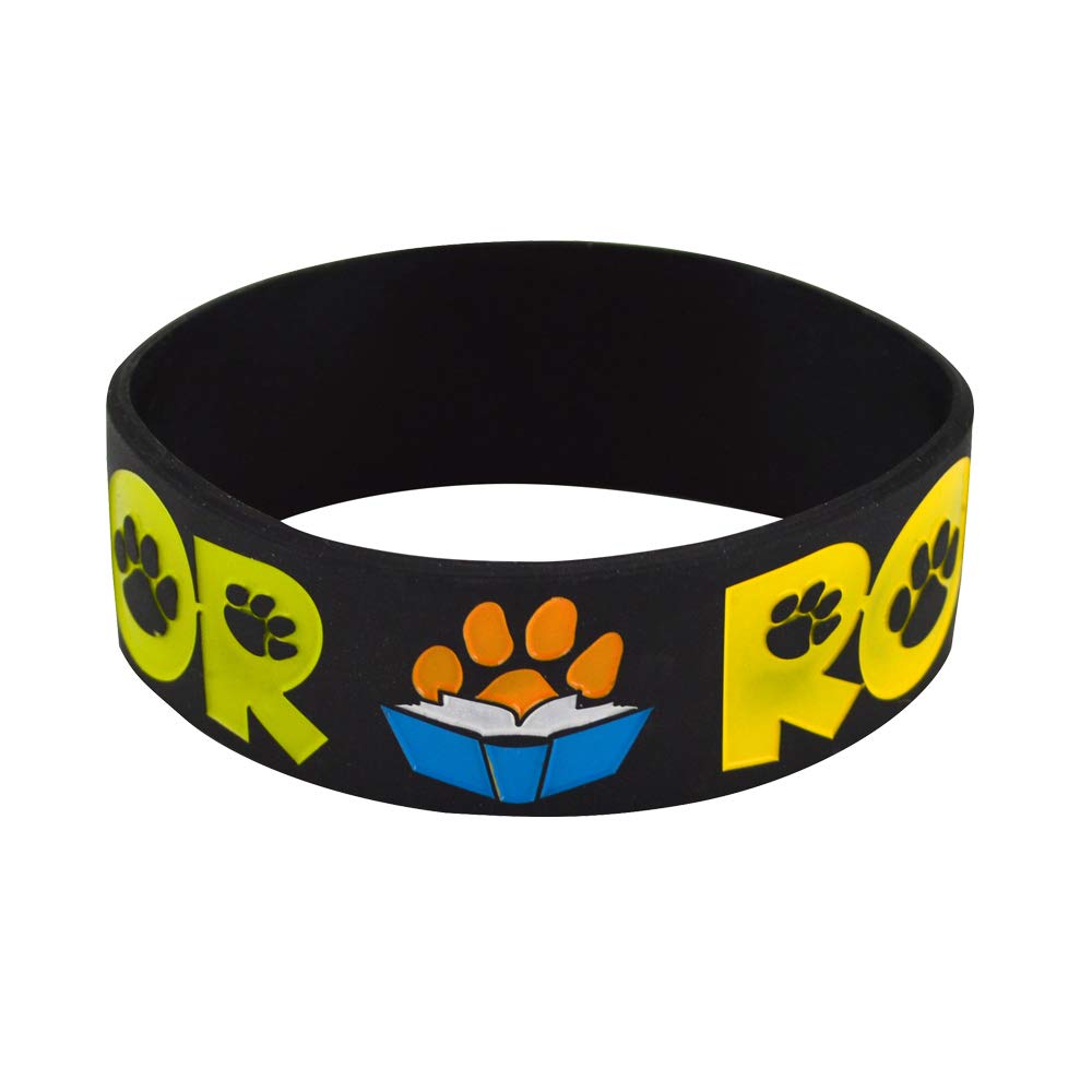 Jones School Supply - 100-Piece Multi-Color Honor Roll Wristbands Set - Perfect for Student Awards, Classroom Incentives & School Events