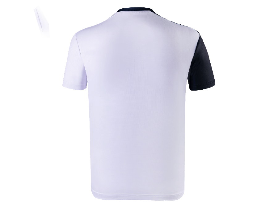 Victor T 25001TD Men's Performance Dry Fit Game Shirt - Moisture Wicking Athletic Tee for Basketball, Soccer & Training [White] - Perfect for Sports & Active Lifestyle