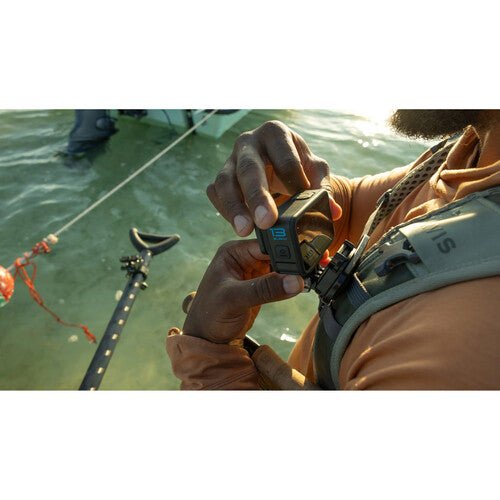 GoPro Magnetic Latch Mount - Secure Hands-Free Camera Mount for Action Sports, Vlogging & Adventure - Perfect for Biking, Surfing, Skiing & Outdoor Activities
