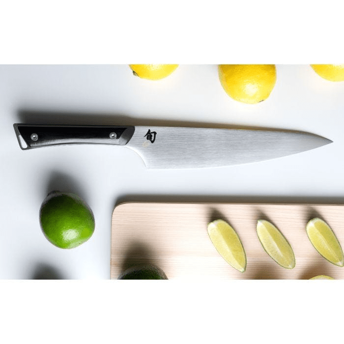 Shun Kazahana 8-Inch Chef Knife - Premium Japanese Kitchen Knife for Professional Chefs & Home Cooking - Perfect for Slicing, Dicing & Chopping Vegetables, Meat & Fish