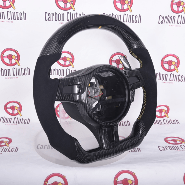 Custom Carbon Fiber Steering Wheel for 2012+ Porsche 991.1 - Lightweight Racing Style Steering Wheel for Enhanced Driving Experience | Perfect for Track Days & Performance Upgrades
