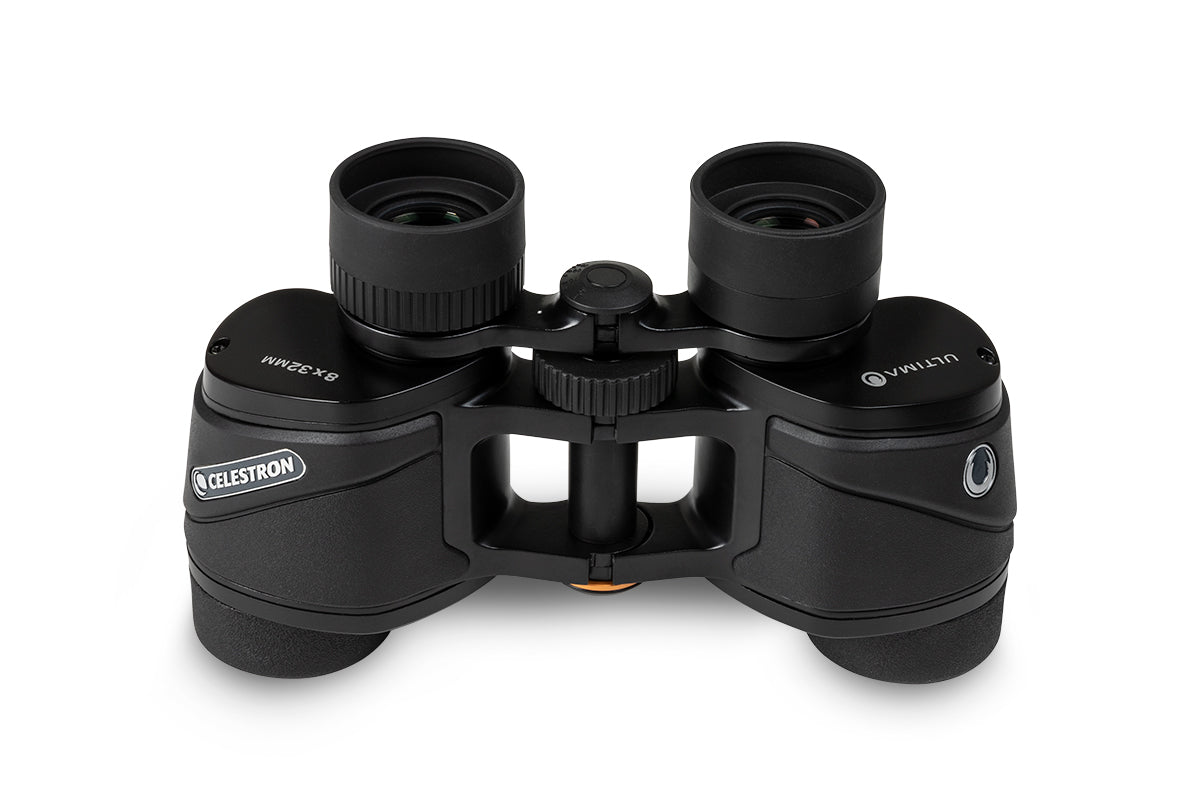 Ultima 8x32mm Porro Prism Binoculars for Adults - High Power Compact Lightweight Binoculars for Bird Watching, Hunting, Travel & Outdoor Adventures