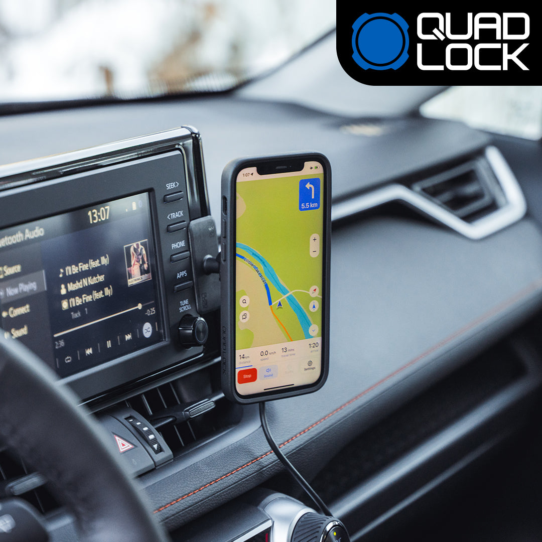 4x4 Car Phone Holder - Universal Adhesive Dash & Console Mount for Secure Smartphone Use While Off-Roading & Driving