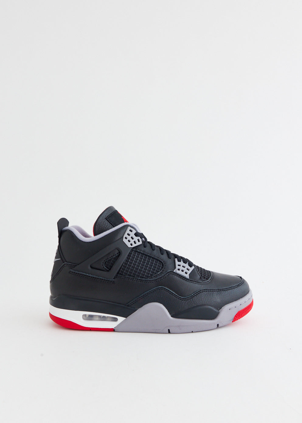 Air Jordan 4 'Bred Reimagined' Retro Basketball Shoes - Men's High-Top Sneakers for Streetwear & Casual Style | Perfect for Basketball, Gym & Everyday Wear