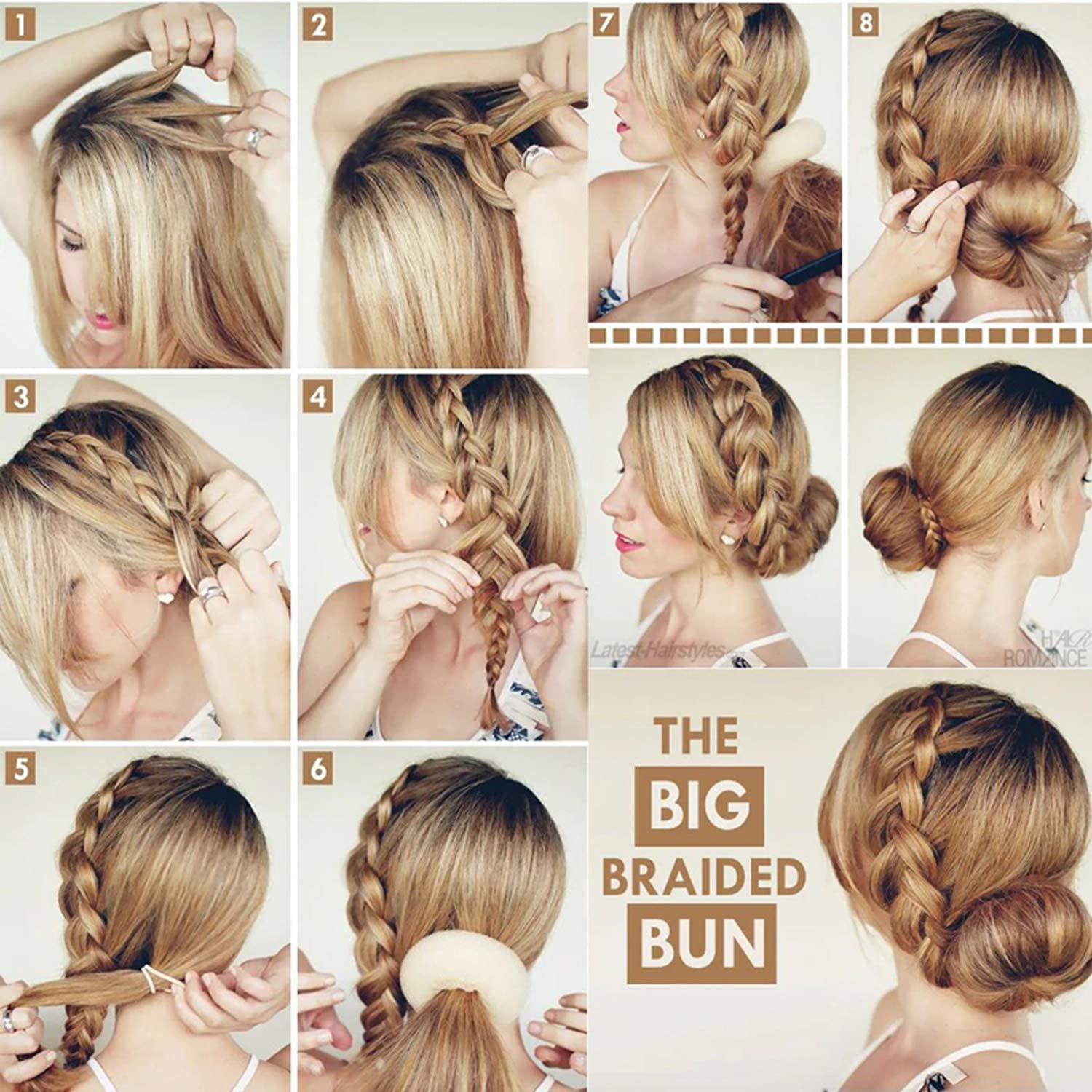 11-Piece GuruEmbellish Hair Styling Kit for Women - Black Donut Bun, Hair Base & Puff Set, Tic-Tac Bases & Banana Donut | Perfect for Updos, Ponytails & Voluminous Hairstyles