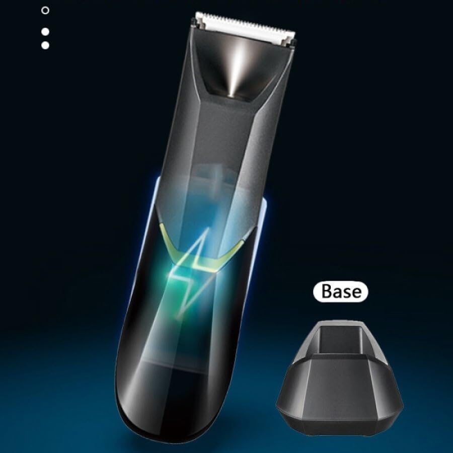 Professional Electric Hair Clippers for Men & Women - Body Groomer for Chest, Armpit, Groin & Private Parts - Waterproof Trimmer for Smooth Shaving at Home or Travel