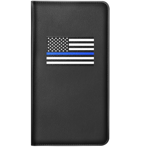 Black+Blue white black Flag