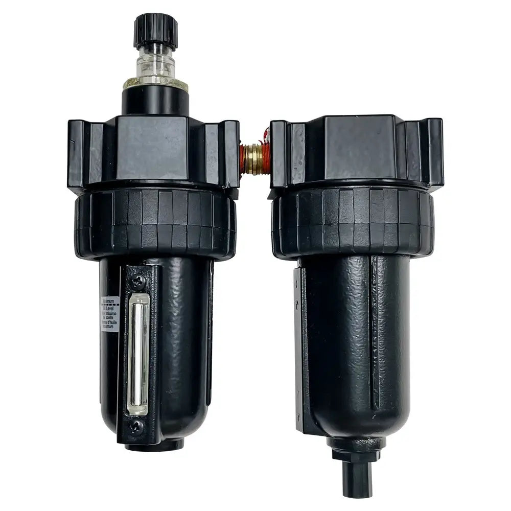 Coats 1/4 OEM Air Filter Lubricator with Automatic Drain for Coats Tire Machine 81828271 - Perfect for Tire Shops & Automotive Repair Stations