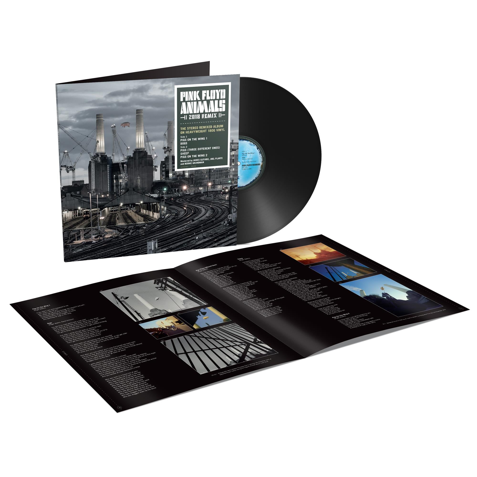Animals 2018 Remix Vinyl Record - Pink Floyd Limited Edition LP - Perfect for Audiophiles & Vinyl Collectors | Home Listening, Music Gifts, Record Collection Display