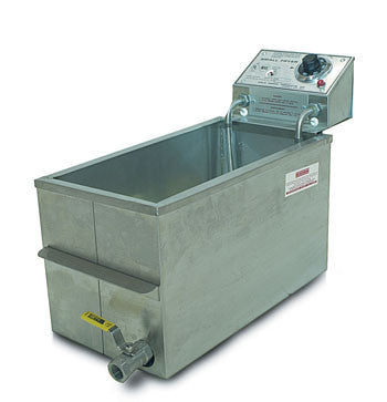 8048D Small Electric Fryer with Drain - 208/240 Volt Commercial Deep Fryer for Restaurants, Food Trucks & Home Kitchens