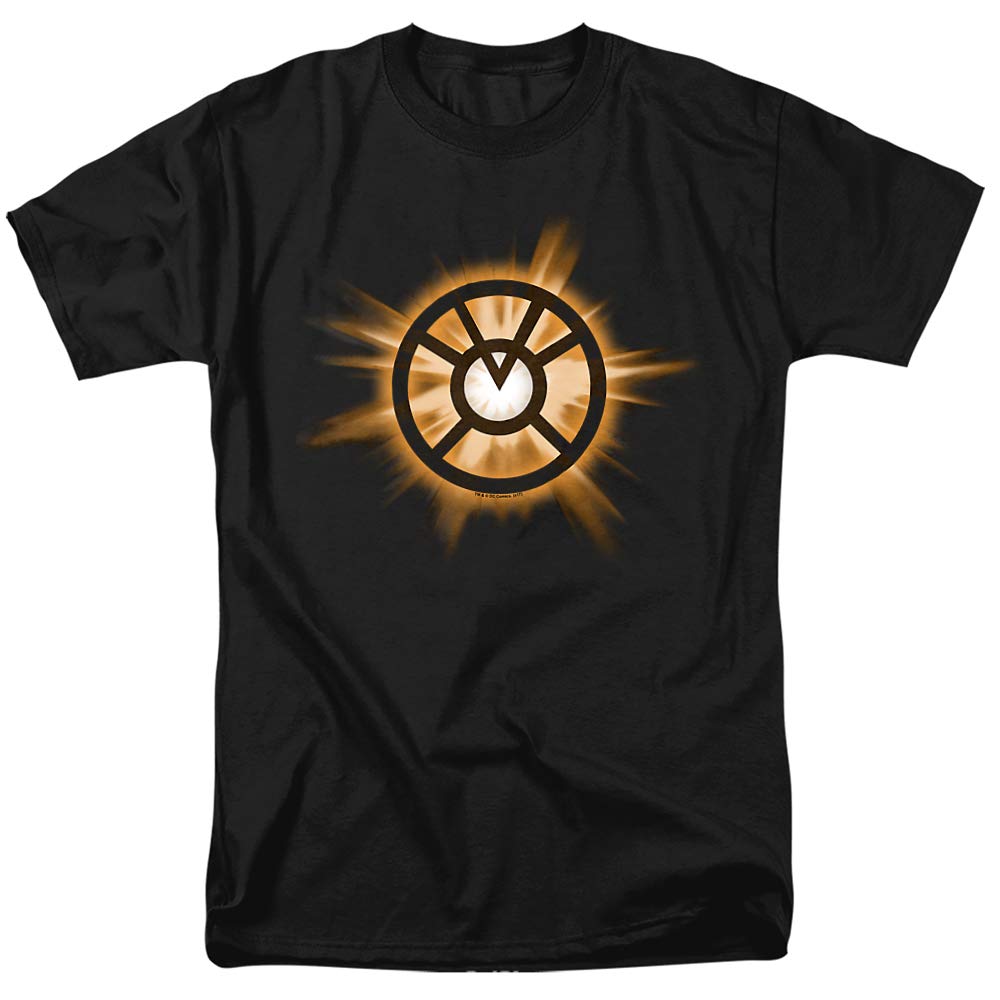 Green Lantern Orange Glow Unisex T-Shirt for Men & Women - Superhero Graphic Tee for Cosplay, Comic Con & Casual Wear