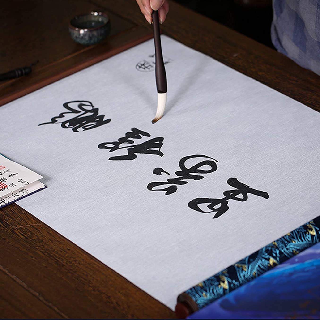 Premium Chinese Calligraphy Brush Set - Traditional Calligraphy Pens, Watercolor Brush Pens & Magic Writing Cloth - Complete Practice Kit for Beginners & Artists | Perfect for Home Study, Art Classes & Cultural Gift Giving