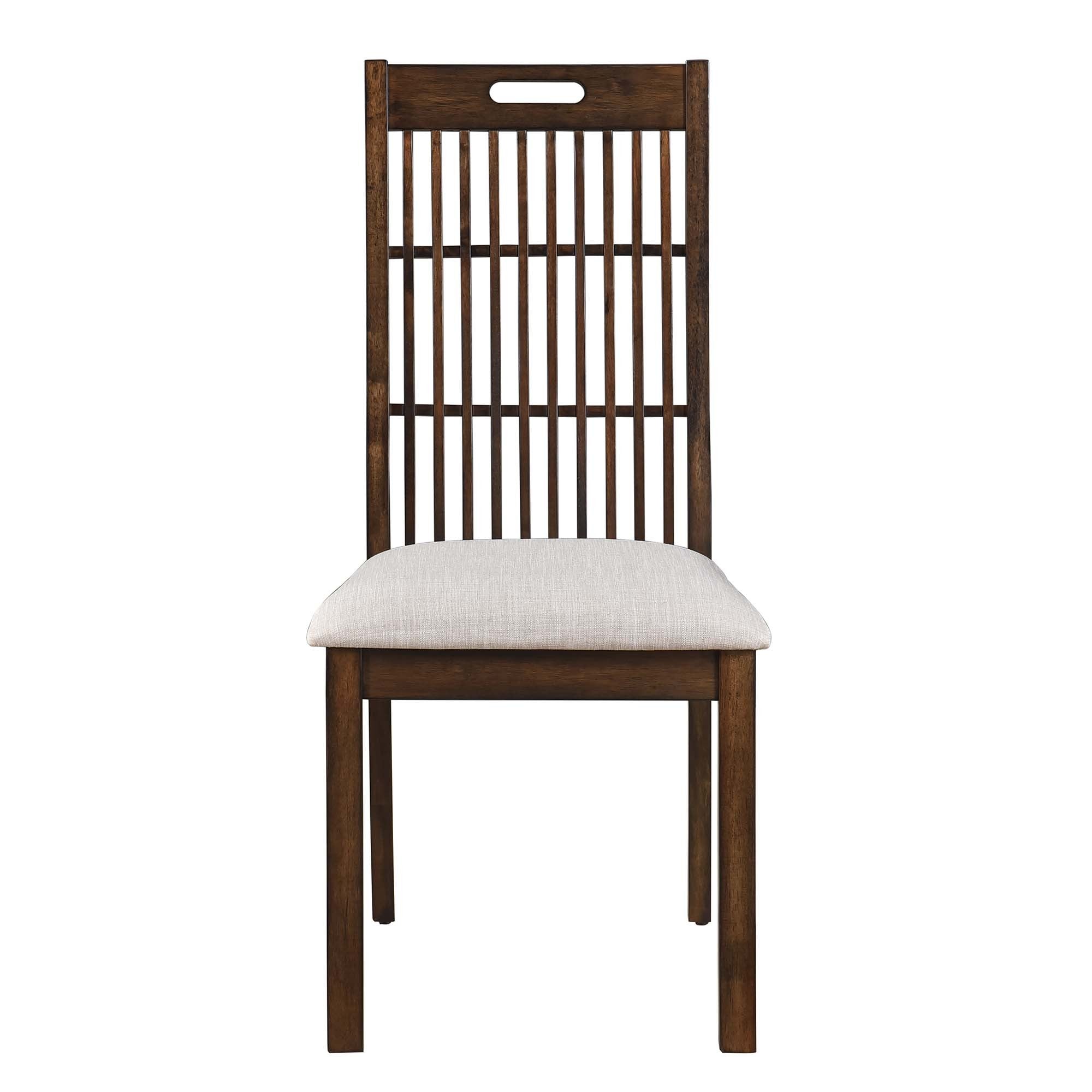 2-Piece Set Dining Side Chairs - Rustic Modern Farmhouse Design with Retro Style, Easy Assembly for Kitchen, Dining Room & Breakfast Nook