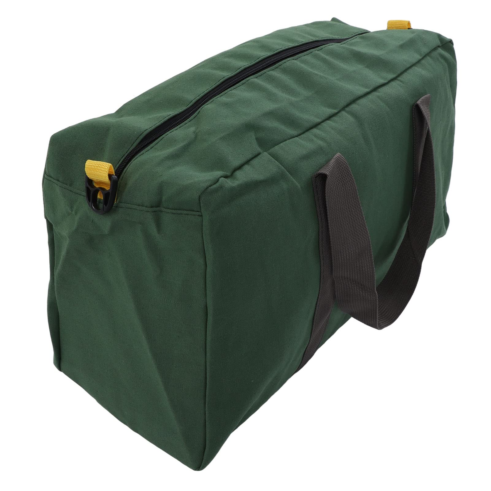 ViaGasaFamido 20 Inch Waterproof Canvas Tool Bag - Large Capacity Wide Mouth Electrician Tool Tote for Carpentry, Hardware & DIY Projects | Perfect for Job Sites, Home Repairs & Professional Organizers