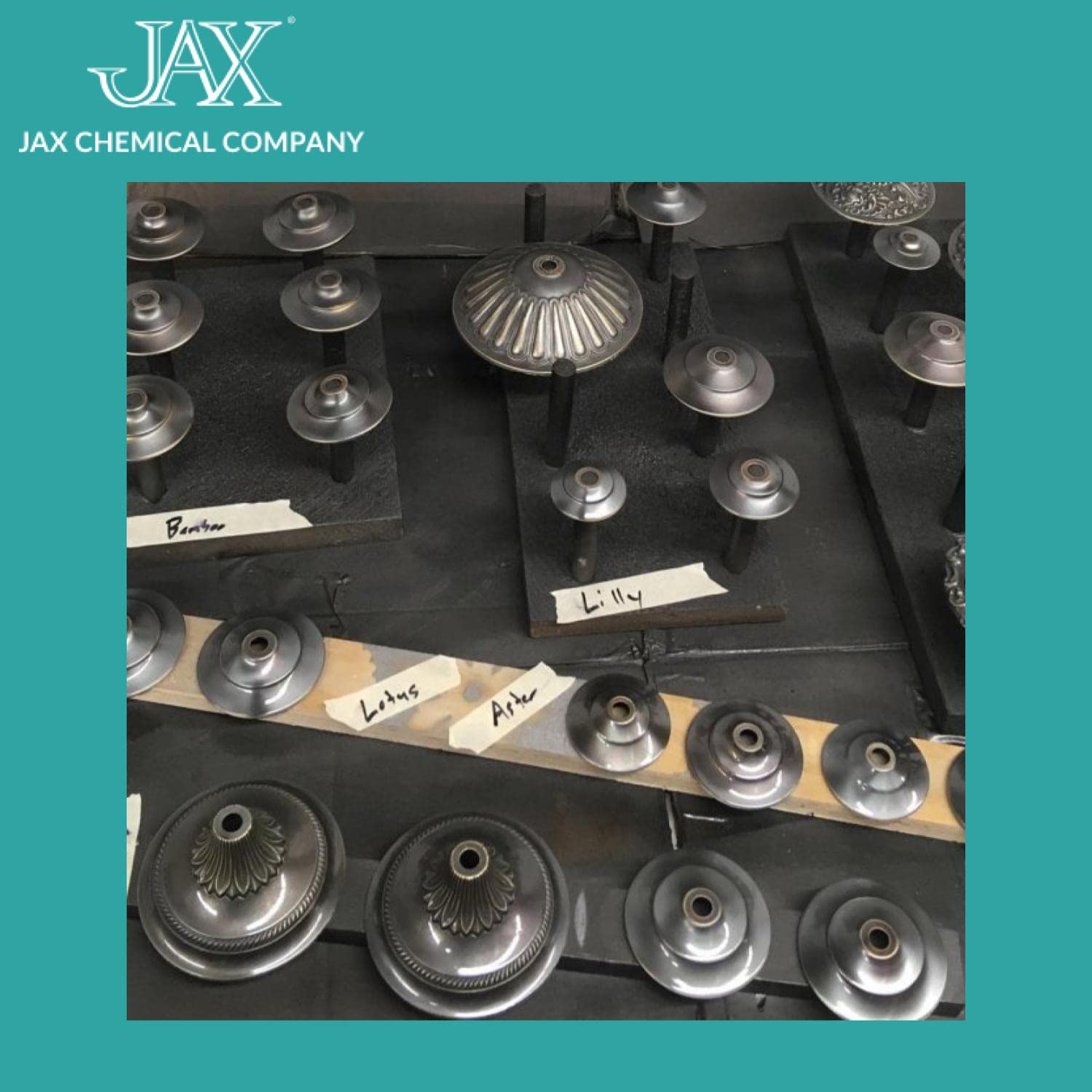 JAX Black Darkener Metal Finishing Solution - 2oz Antique Patina for Metal Without Heat or Electricity - Perfect for Jewelry Making, Knife Blackening & DIY Metal Crafts