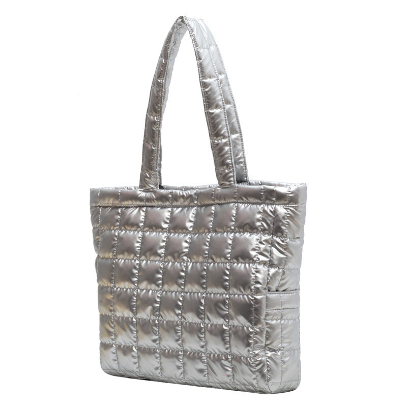 Stylish Winter Shoulder Bags for Women - Fashionable Plaid Handbag Purse - Perfect for Work, Travel & Daily Use