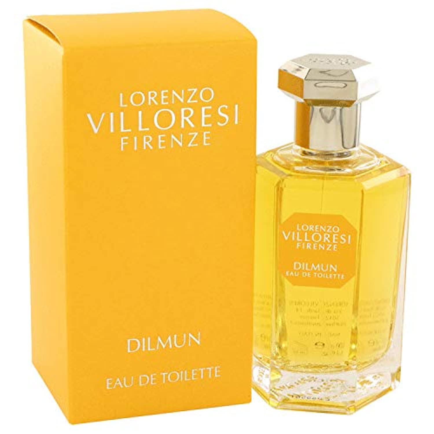 LORENZO VILLORESI Dilmun Eau de Toilette Spray 100ml - Fresh Citrus & Floral Fragrance for Men & Women - Perfect for Daily Wear, Office & Special Occasions