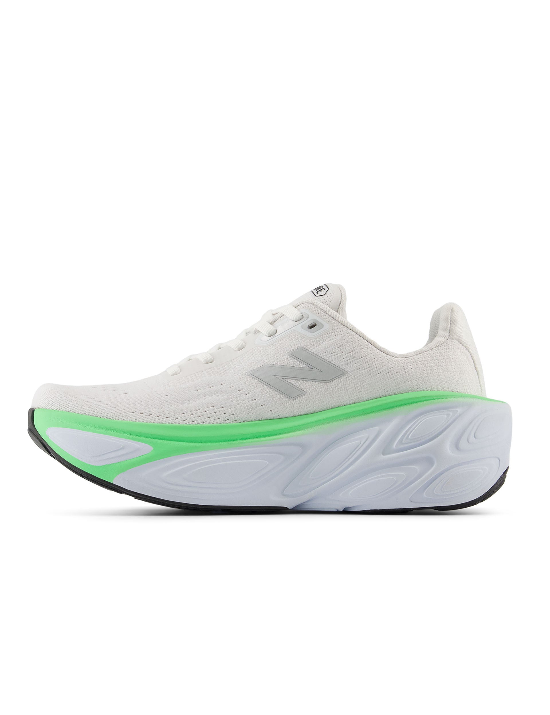 New Balance Fresh Foam X More v5 Running Shoes - White/Ice Blue/Electric Jade - Lightweight Cushioned Sneakers for Men & Women - Perfect for Jogging, Gym Workouts & Daily Wear