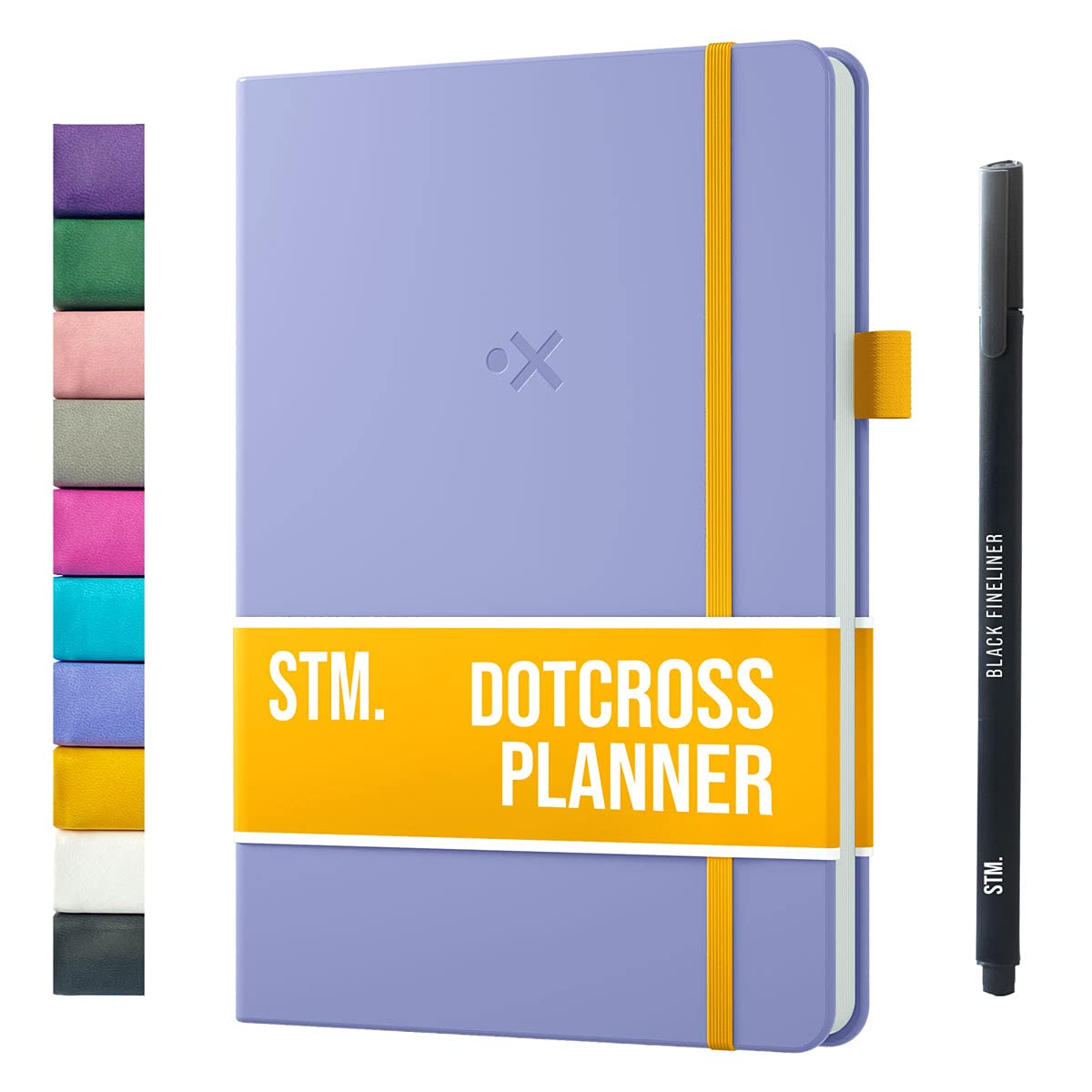 2025 Daily Planner (Undated) - B5 Dot Grid Notebook with Weekly & Yearly Layouts | All-in-One Organizer for Personal, Work, School & Goal Tracking | Perfect for Professionals, Students & Productivity Enthusiasts | Use for Time Management, Journaling & Planning Success