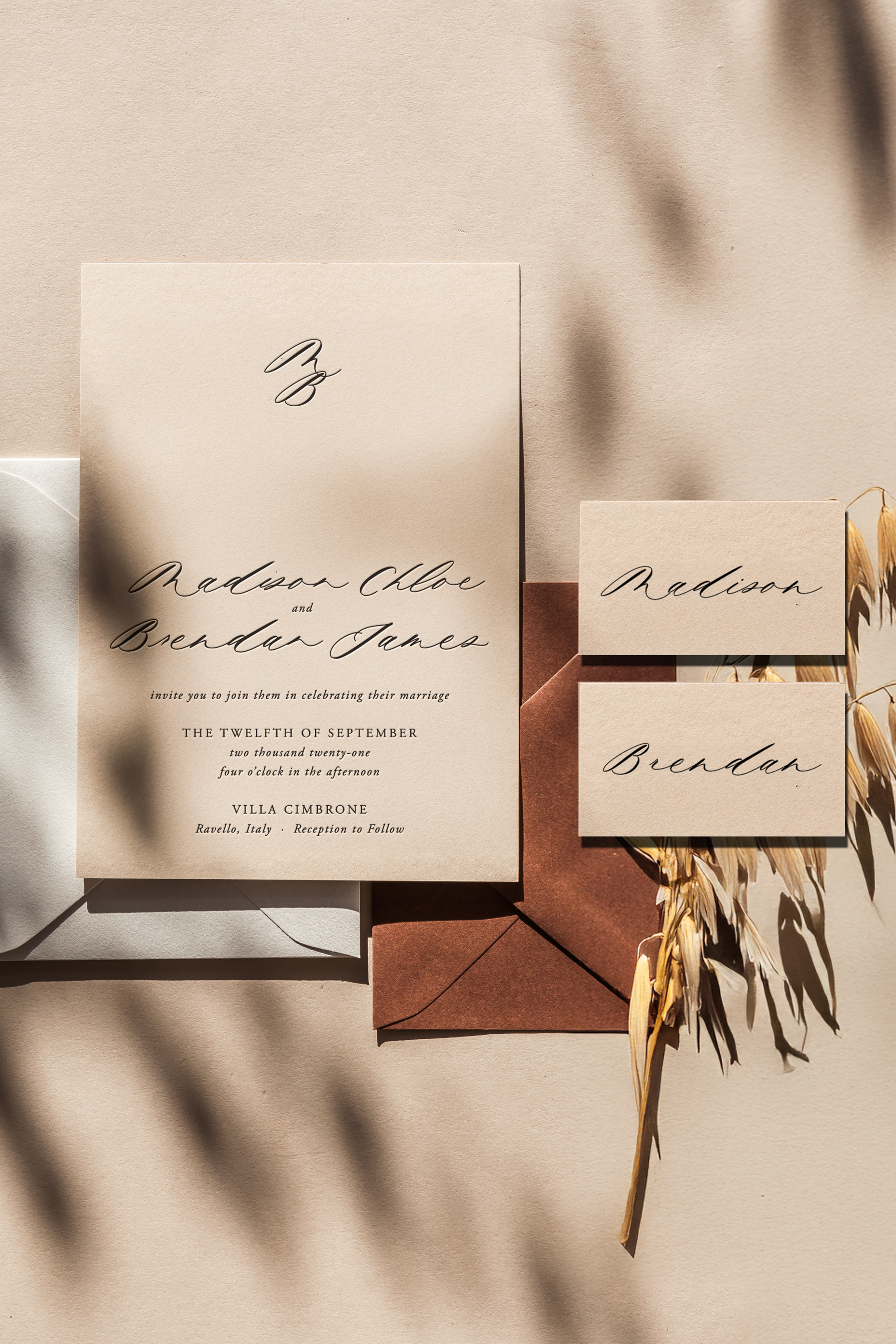 Mycella Elegant Calligraphy Font - Perfect for Wedding Invitations, Logos & Branding Designs