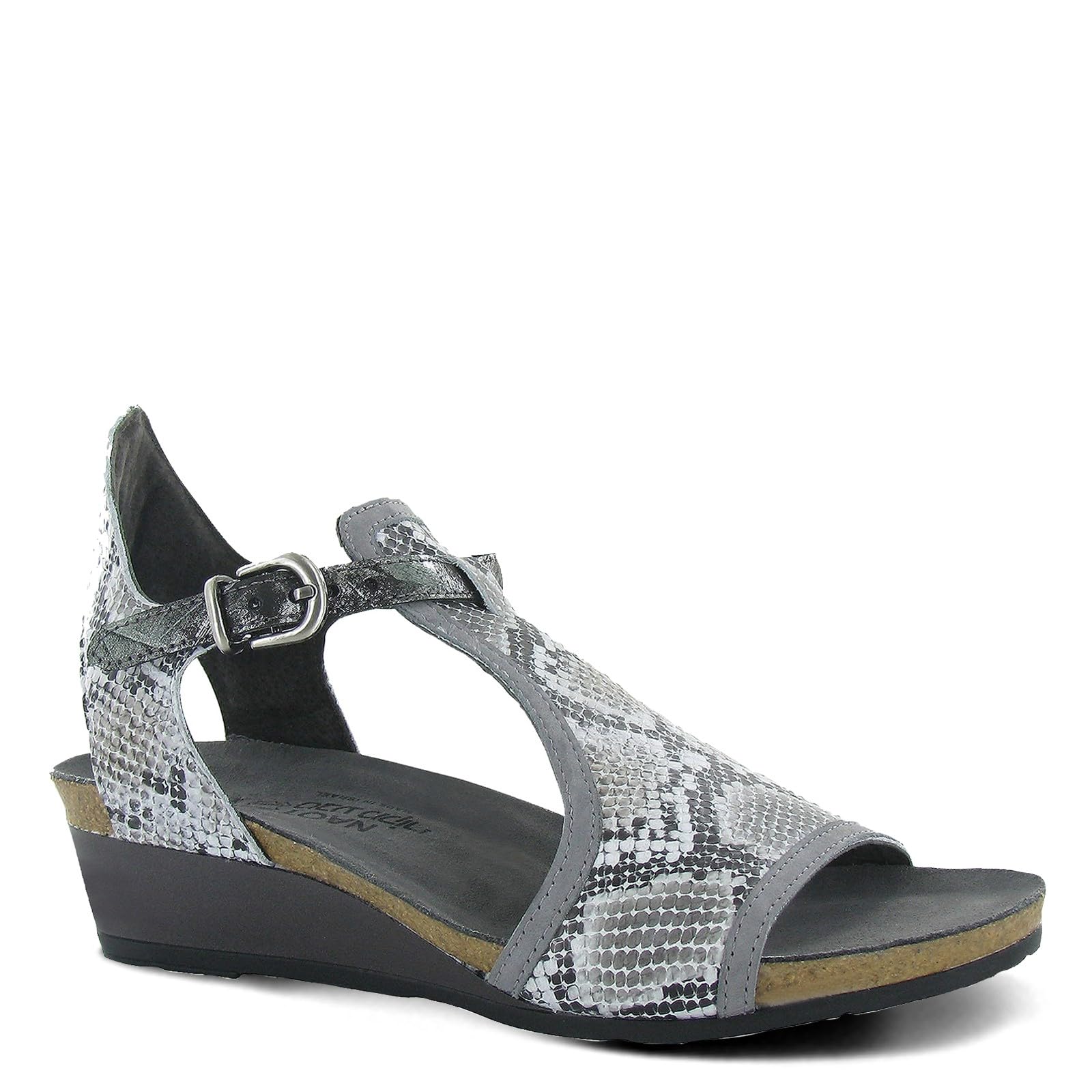 NAOT Women's Fiona Comfort Wedge Sandals - Lightweight & Supportive for Walking, Travel, and Summer Outfits