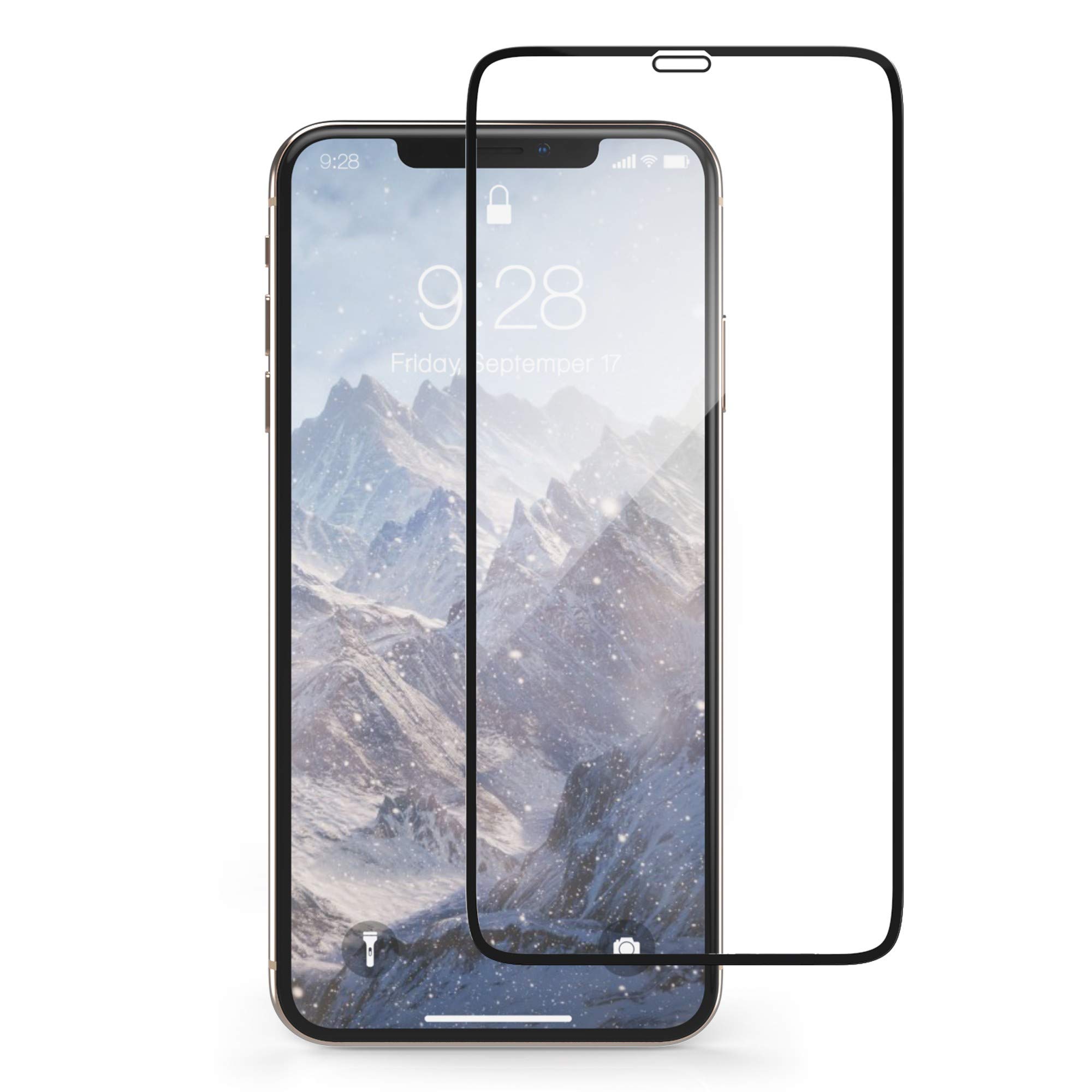 Beyond Cell iPhone Xs Max Screen Protector - Tempered Glass Full Coverage for Daily Protection