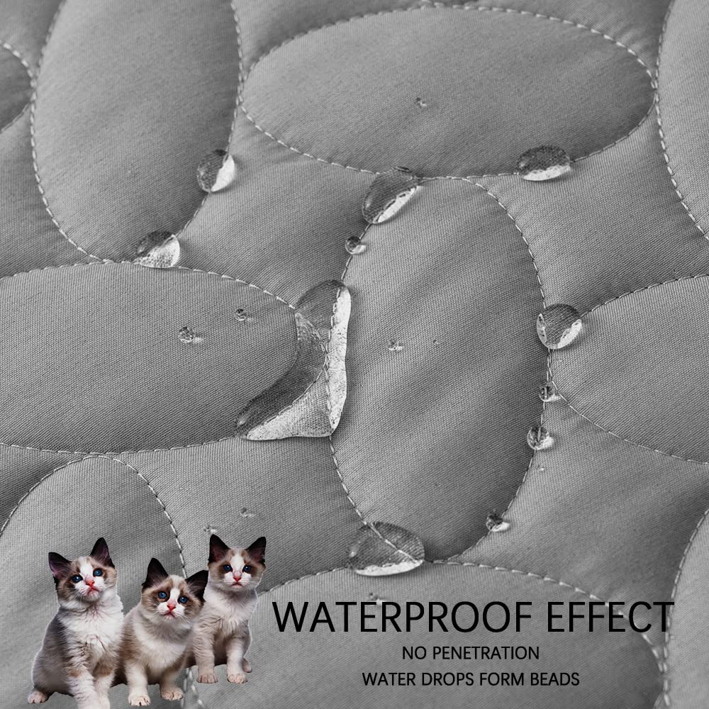 Ameritex Waterproof Pet Bed Cover - Soft Dog Blanket for Sofa, Furniture & Crate Protector with New Pattern Design - Perfect for Indoor Pets, Travel & Home Decor