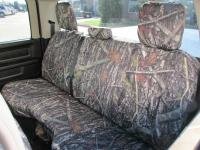 Durafit D1333-DRT C Rear Seat Covers for 2013-2018 Dodge Ram 1500 - DRT Camo Endura Fabric, Fits Solid Bench Seat with 3 Headrests | Durable & Waterproof Protection for Trucks, Hunting, and Outdoor Adventures