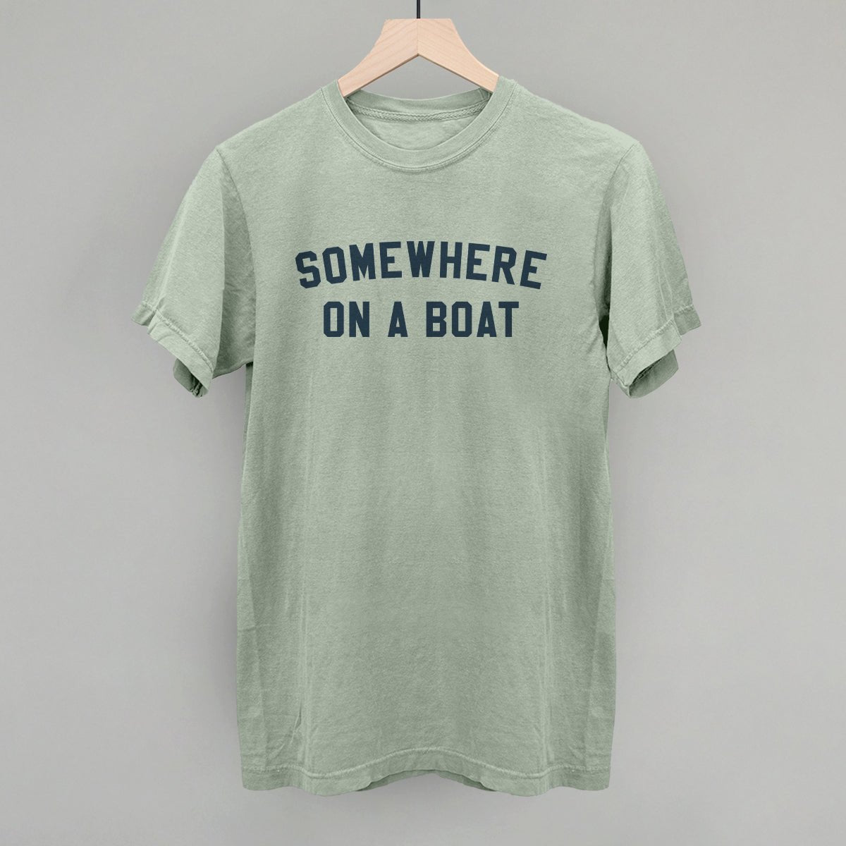 Somewhere On A Boat - Premium Nautical Decor for Home & Office - Perfect for Beach Houses, Boats, and Coastal-Themed Spaces