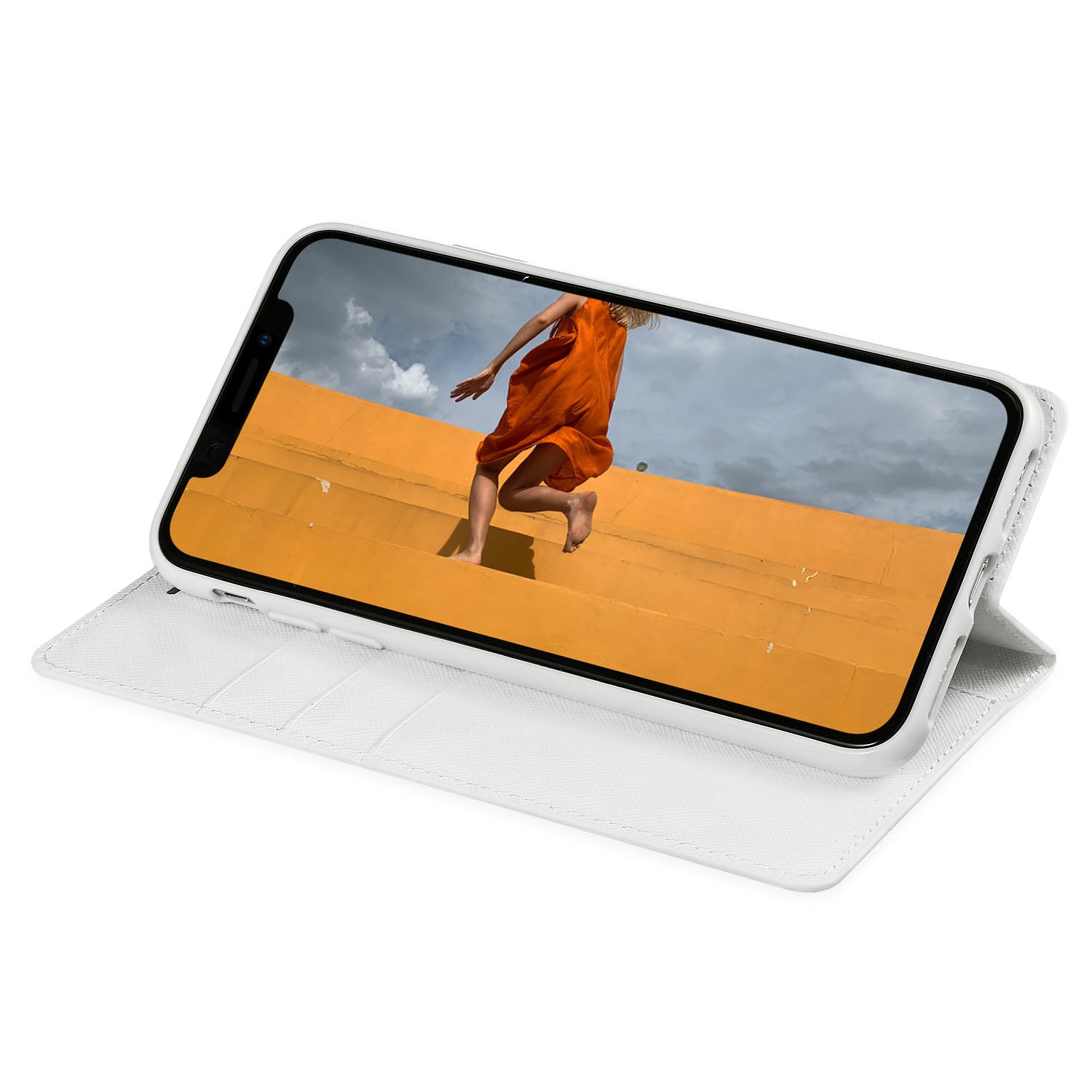 iPhone Wallet Case with Card Holder - Slim Protective Cover for iPhone 13/12/11 - Perfect Christmas Gift for Travel & Daily Use
