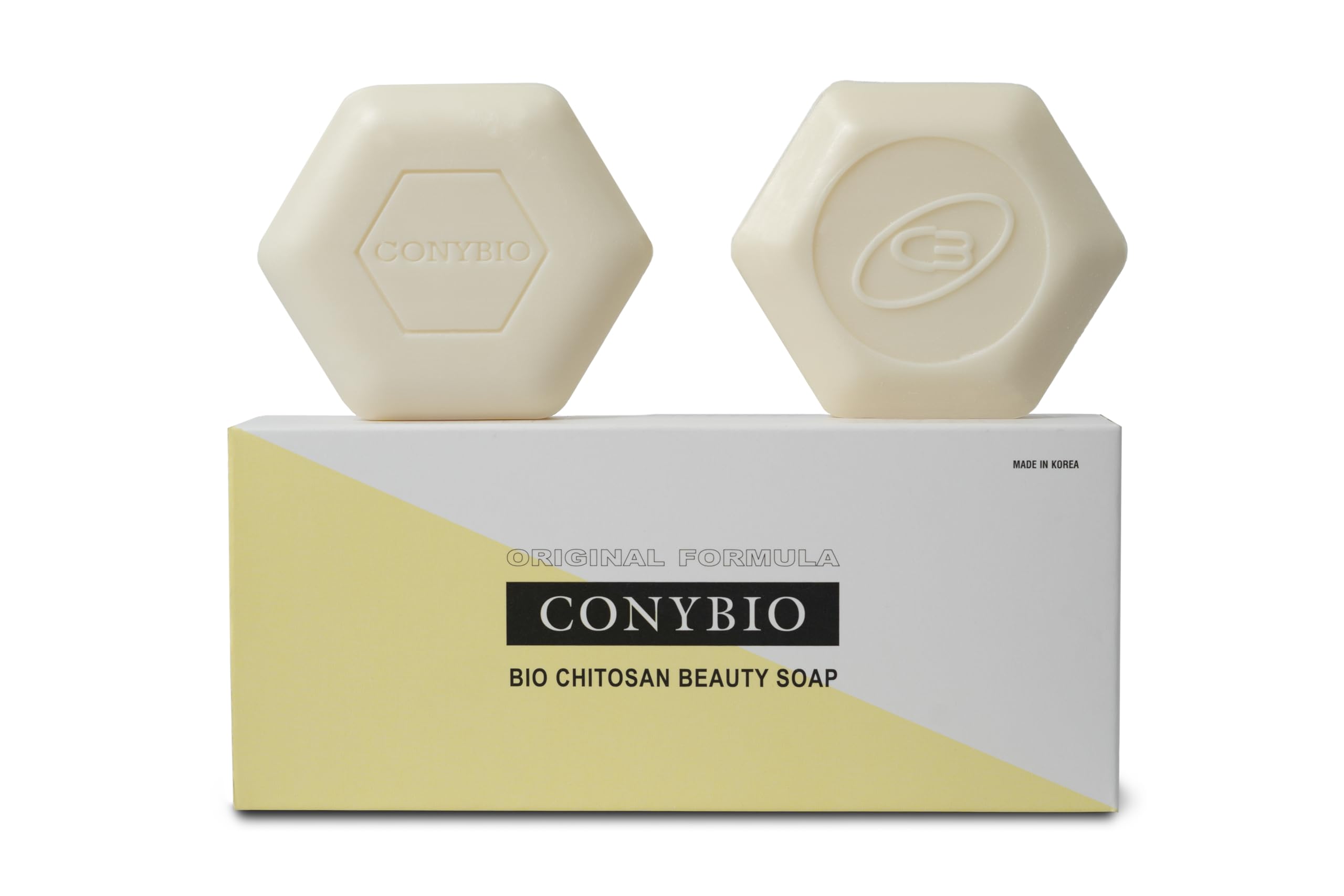 Conybio FIR Chitosan Soap - 2 Pack (200g) | Natural Detox & Skin Renewal | Perfect for Daily Cleansing & Spa Relaxation