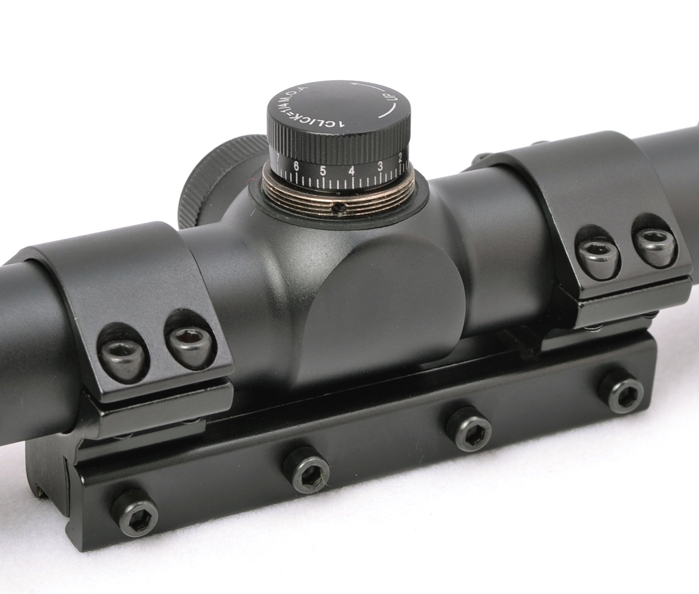 4-12X40AO Air Rifle Scope for High Power Magnum Spring Air Guns (.177 & .22 Caliber) - 40mm Parallax Adjustable Objective with Solid One-Piece Mount & Built-in Stop Pin - Perfect for Hunting, Target Shooting & Long-Range Airgun Accuracy