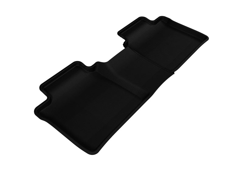 3D MAXpider Kagu 2nd Row Custom Fit Floor Mats for 2007-2011 Toyota Camry & Lexus ES - Black Car Mats for All-Weather Protection & Luxury Interior Upgrade | Perfect for Daily Commute, Road Trips & Family Travel