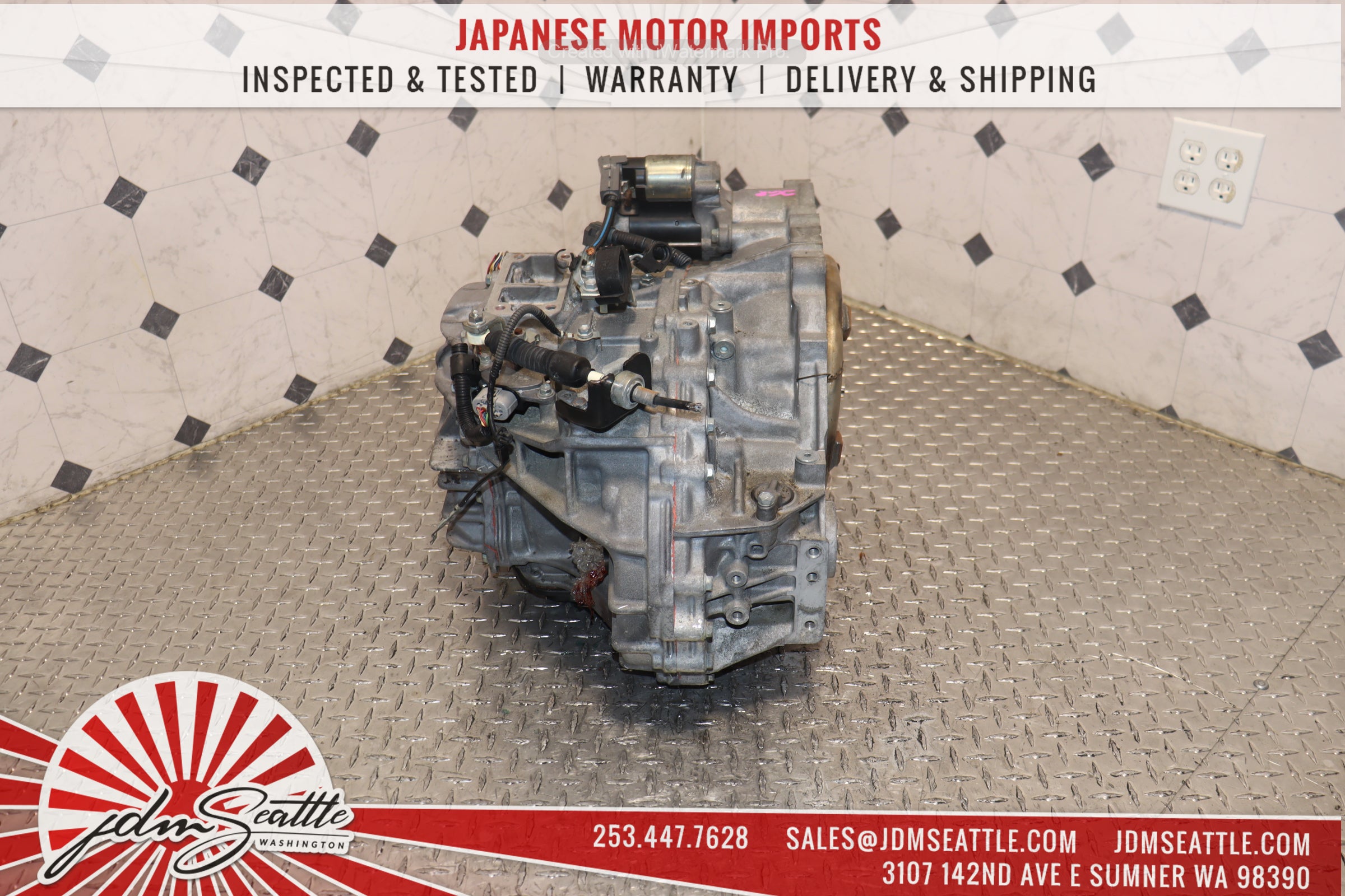 JDM 2GR 3.5L FWD Transmission for 2007-2018 Toyota Camry, 2008-2018 Avalon, 2009-2017 Venza, 2011-2016 Sienna & Lexus RX350/ES350 - Perfect for Engine Replacement & Performance Upgrades