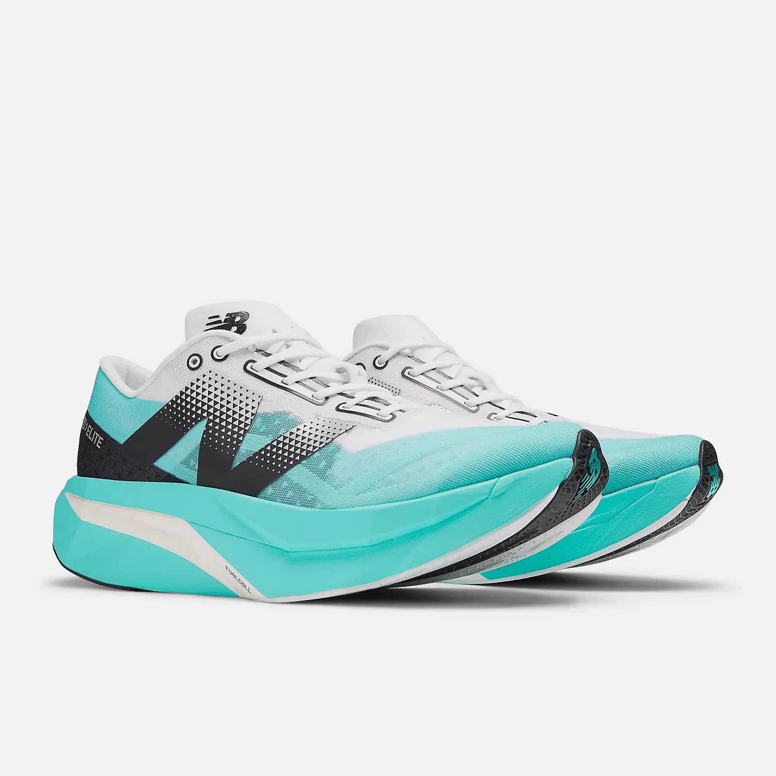 New Balance Women's FuelCell SuperComp Elite v4 Running Shoes - Cyber Jade | Lightweight Performance Sneakers for Marathon, Training & Road Racing