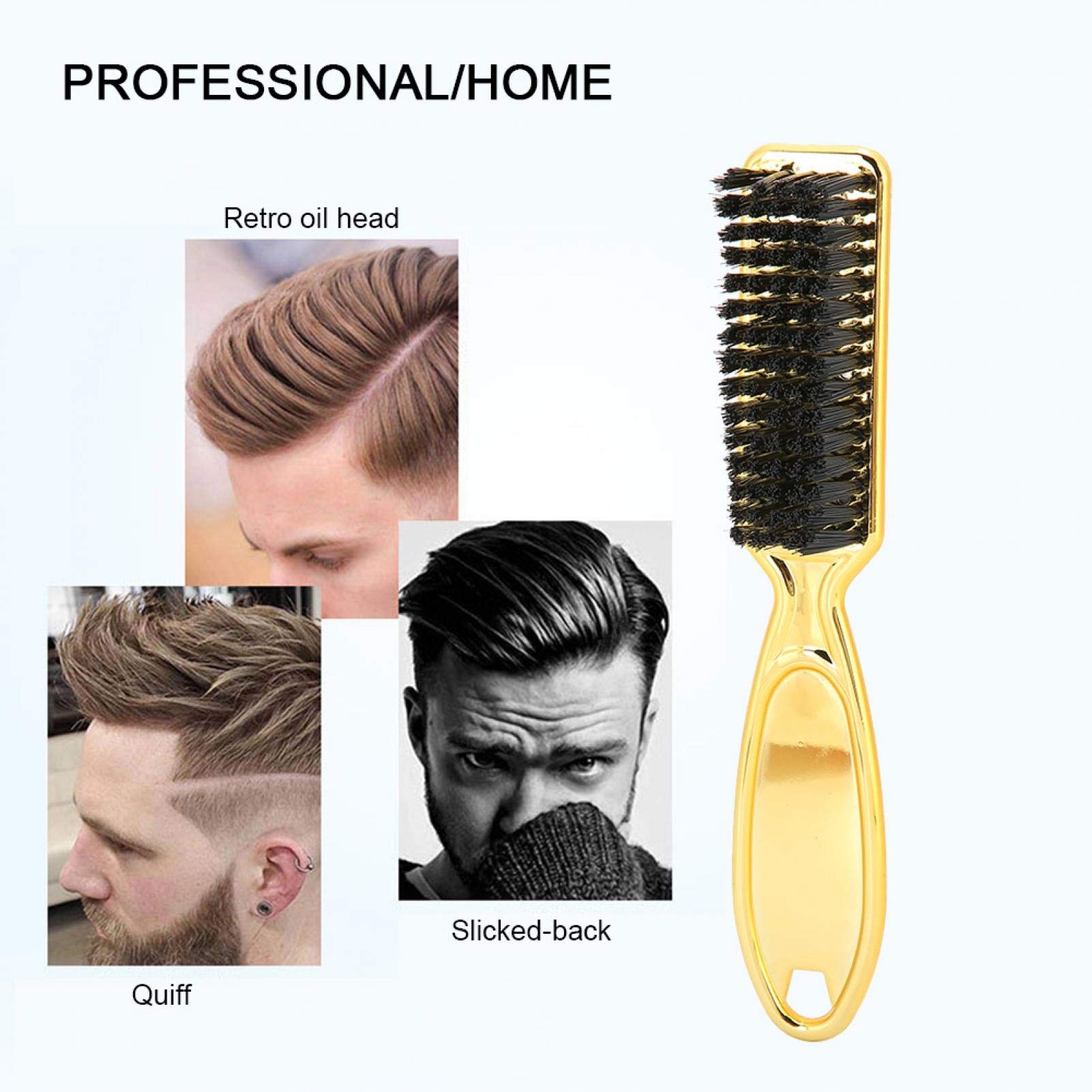 Professional Salon Hair Removal Brush - Stylist Duster & Sweeping Brush for Broken Hair | Perfect for Barbershops, Salons & Home Hair Care