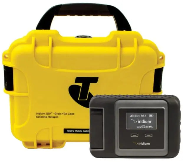 Iridium GO! Satellite Communicator with GPS - Portable Grab N' Go Bundle for Outdoor Adventures, Emergency Communication & Remote Travel