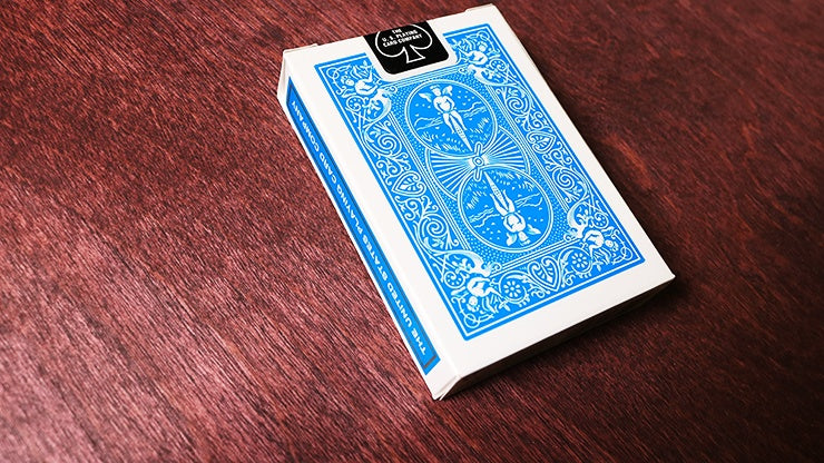 Turquoise Bicycle Rider Back - Premium Playing Cards for Poker, Magic Tricks & Card Games - Perfect for Game Nights, Parties & Collectors