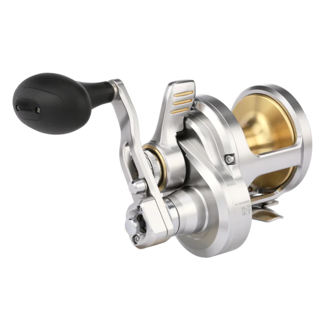 Shimano Talica A Two Speed Lever Drag Conventional Reels - Saltwater Fishing Reel for Big Game & Offshore Angling - Perfect for Deep Sea Fishing, Trolling & Sportfishing Adventures