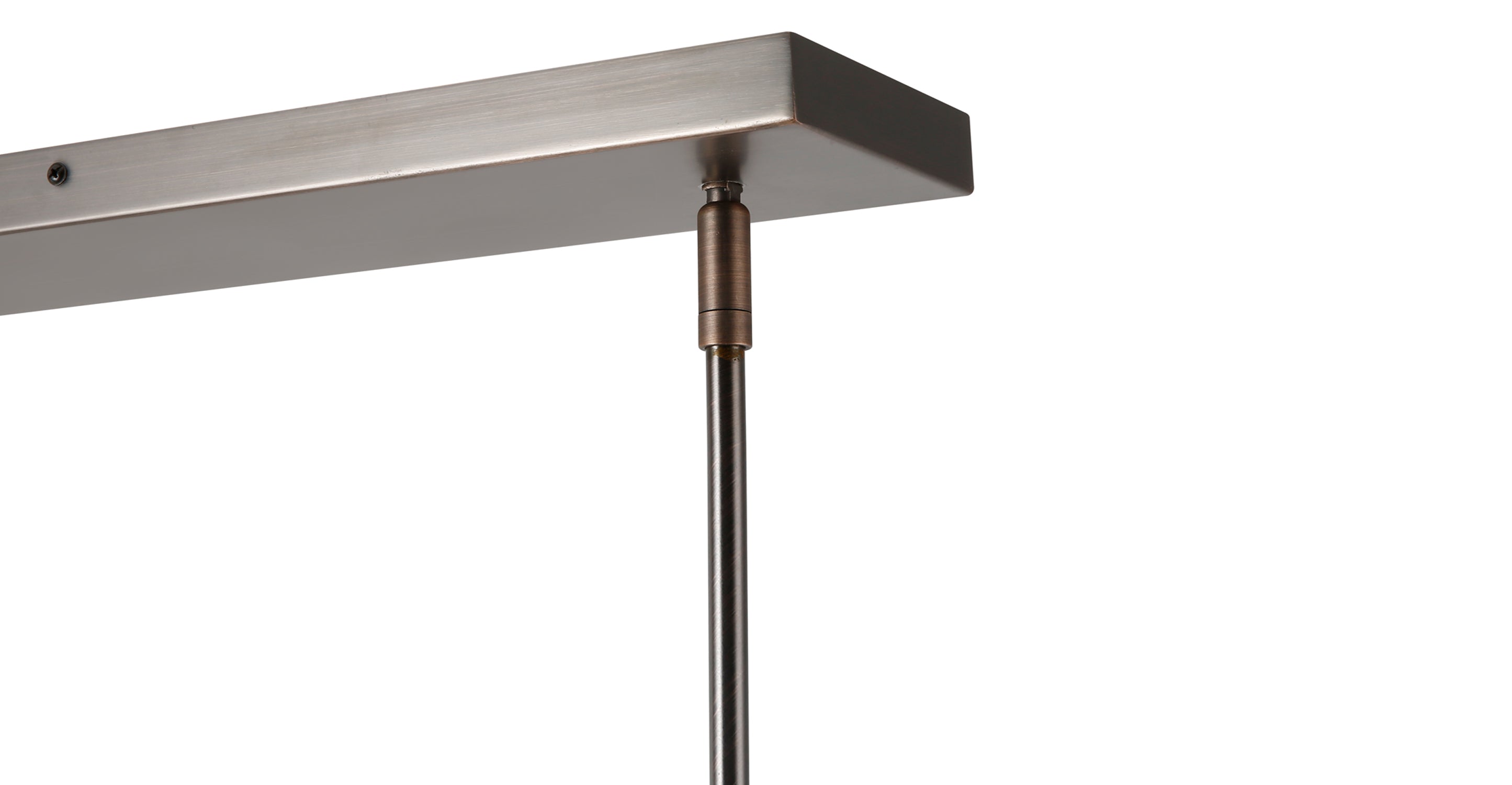 Modern 3-Light Pendant Island Lighting Fixture for Kitchen Dining Room - Brushed Nickel Finish, Adjustable Height, Dimmable LED Bulbs Included - Perfect for Home, Restaurant, and Cafe Decor
