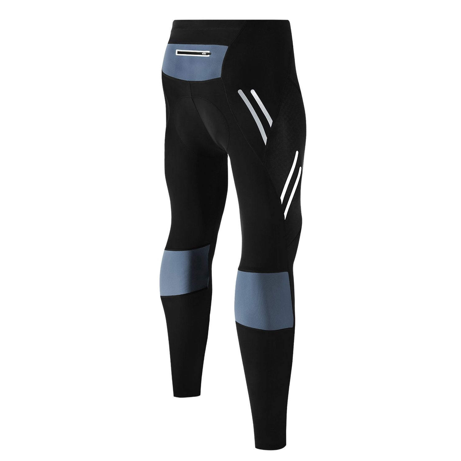 4D Padded Cycling Pants for Men - Breathable Biking Shorts with Zipper Pockets | Perfect for Road Biking, Mountain Cycling & Indoor Training