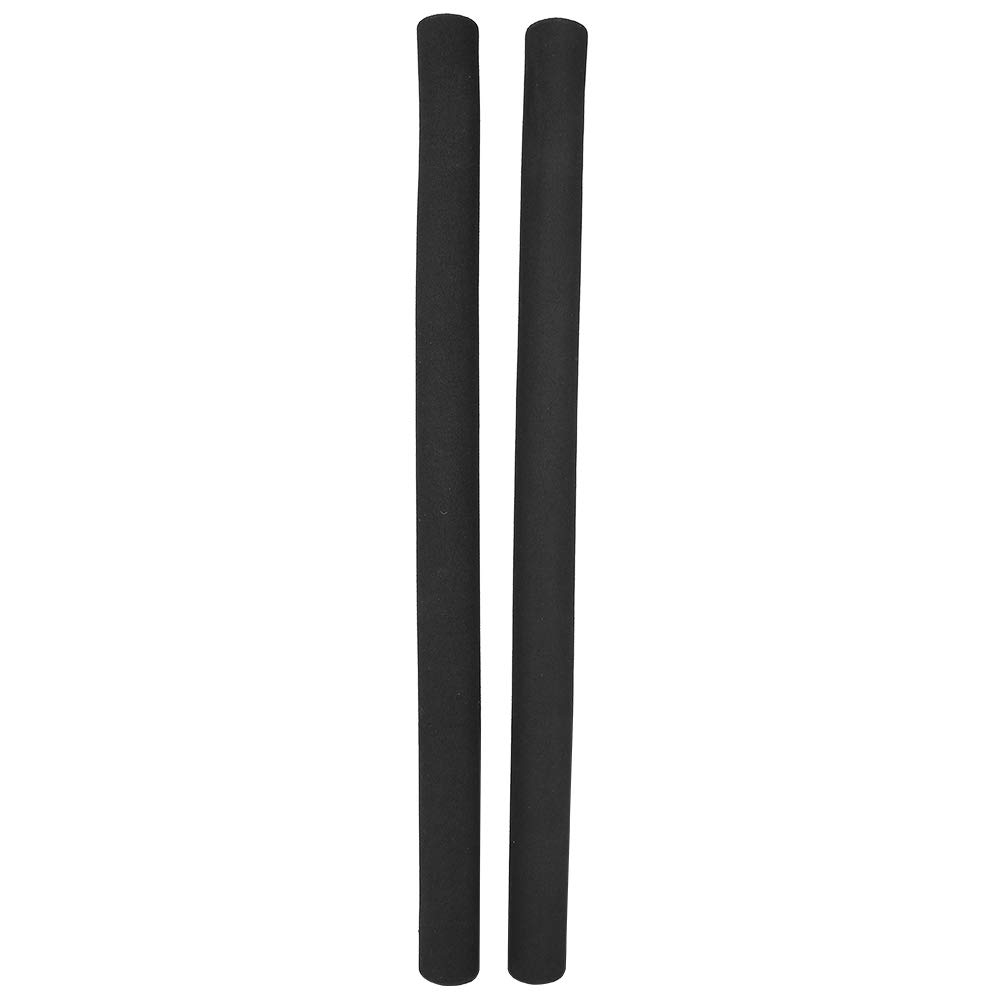 Eurobuy Soft Foam Bike Handlebar Grips - Comfortable Bicycle Tube Sponge Grips with End Plugs - Perfect for Mountain Bikes, Road Bikes & Commuting Accessories
