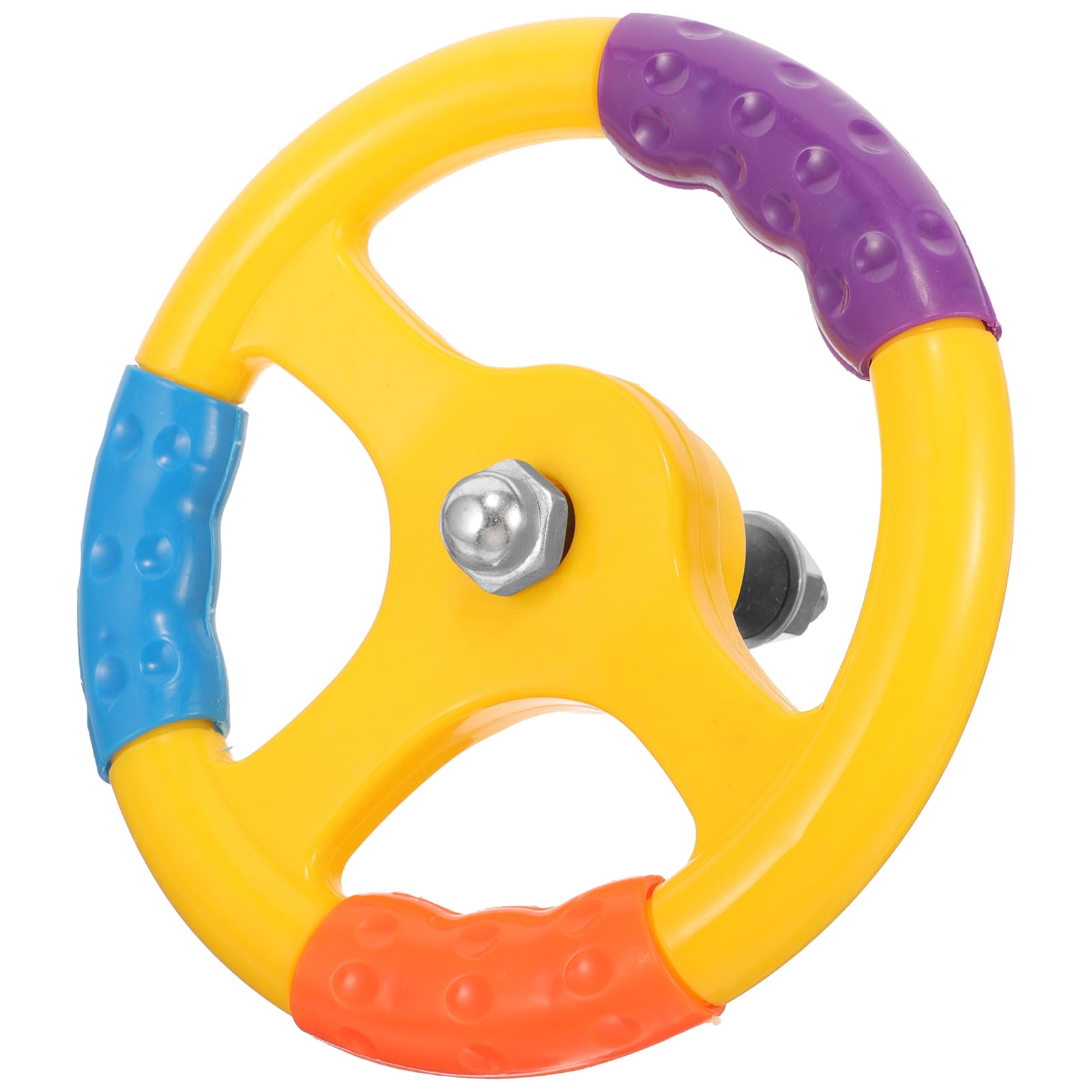 **Toyvian Kids Steering Wheel Toy - Realistic Plastic Car Steering Wheel for Toddlers & Infants - Fun Driving Simulation for Rocking Cars, Bumper Cars & Pretend Play**